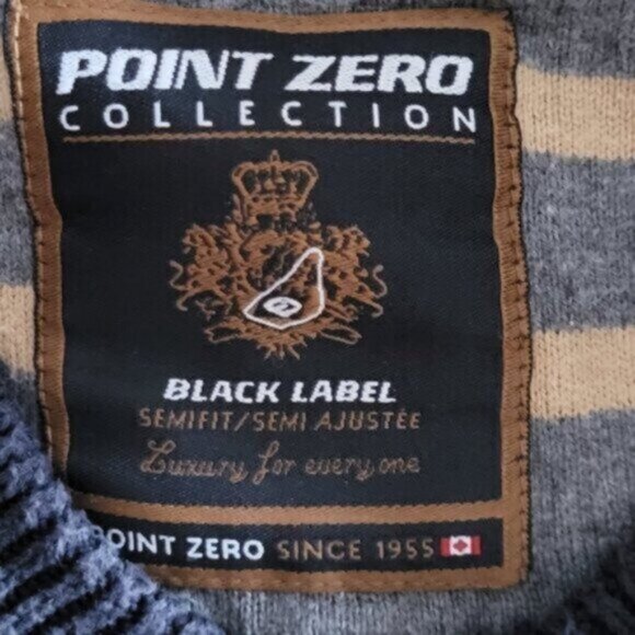 Vintage  Point Zero Cotton men's Sweater Sz Large - Picture 6 of 14